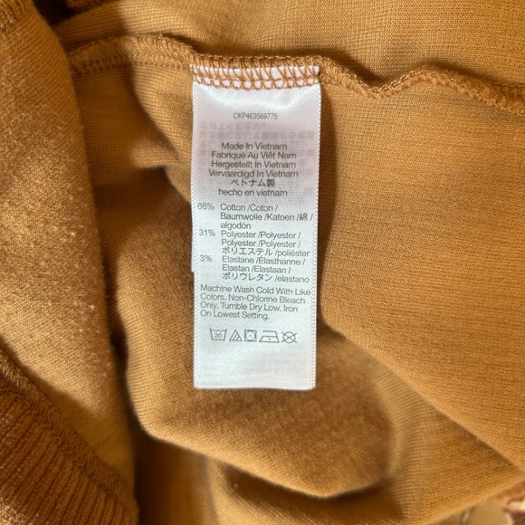 Madewell Corduroy Redford Blazer Knit Double Breasted Pockets Brown Oversized Sm - Picture 7 of 7